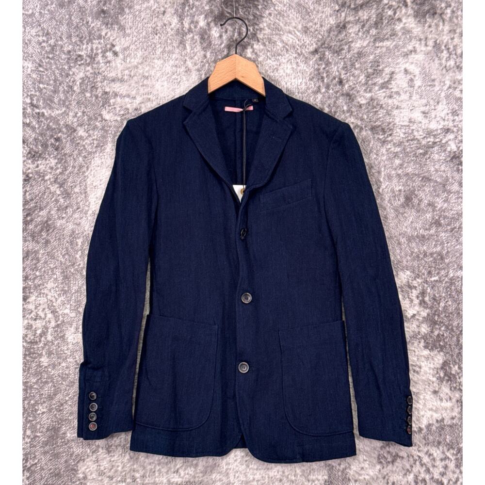 New Apolis Global Citizen Jacket XS / Petite Mens Indigo Wool Blazer